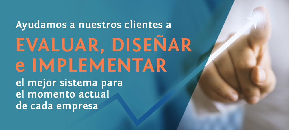 Evaluar, disenyar e implementar